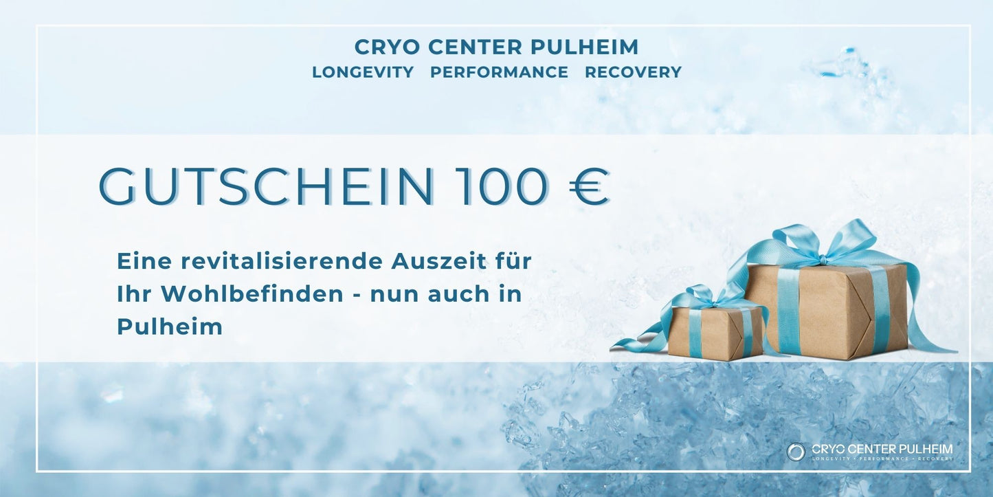 CryoCenter Pulheim Geschenkgutschein