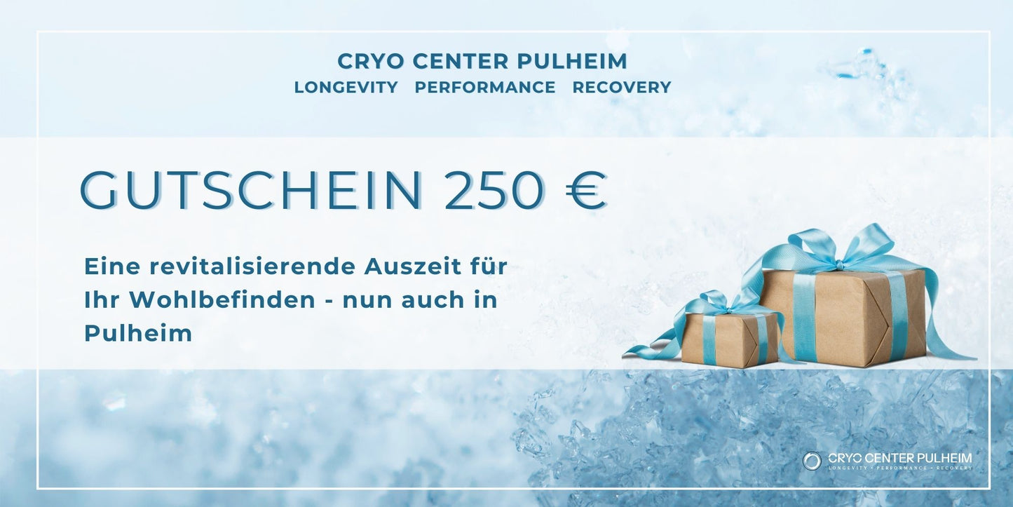 CryoCenter Pulheim Geschenkgutschein